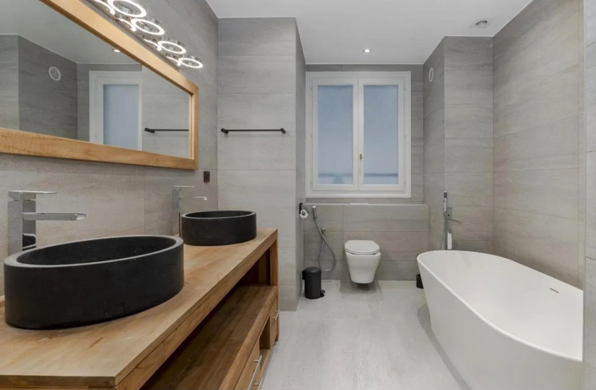 Salle de bain double vasque