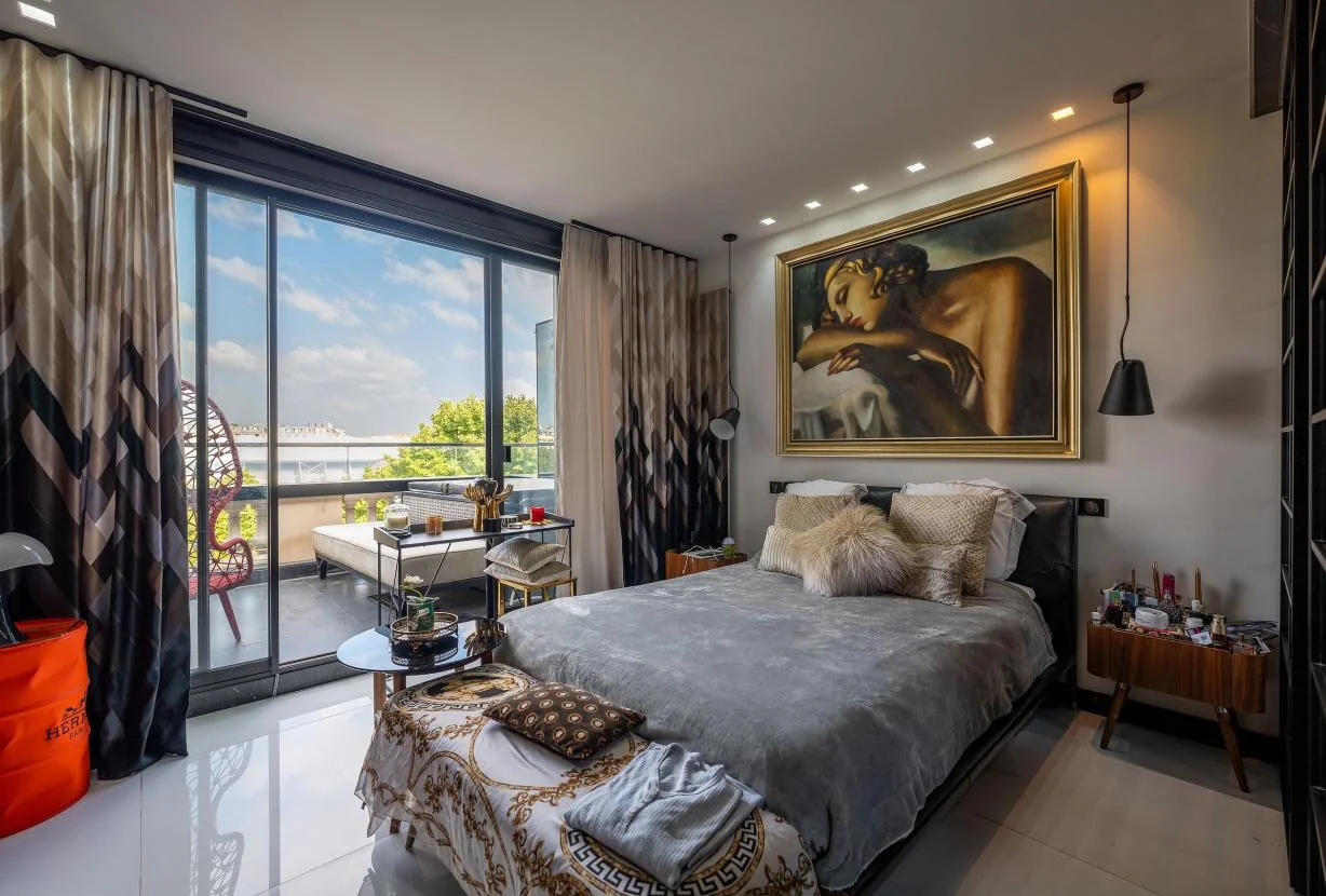 Chambre design contemporaine